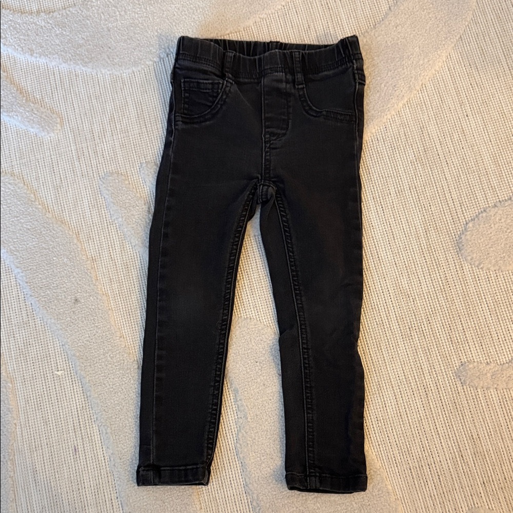 Lenox James Black Toddler Jeans 2T